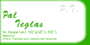 pal teglas business card